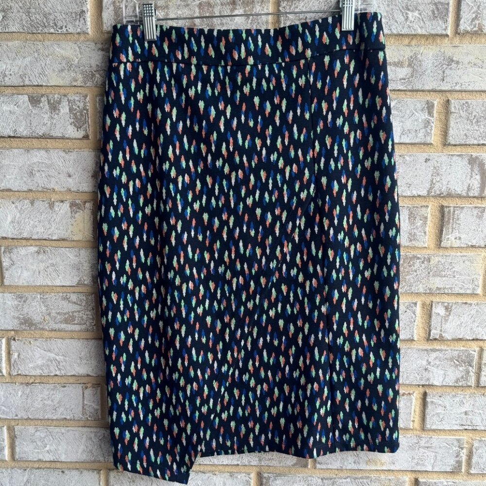 Maeve by Antropologie Debra Faux Wrap Knit Pencil Skirt Women's Size 10